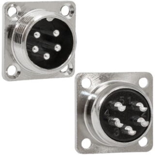 Разъем GX16M-5F