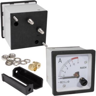 Щитовой прибор Амперметр 10А 50гц (48х48)