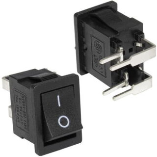 Переключатель KCD1-104-04W on-off5A 250VAC