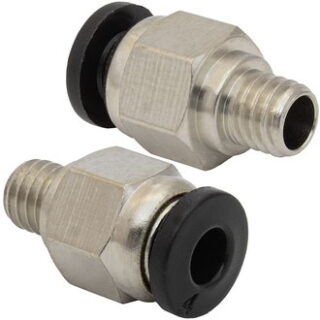 Фитинг пневматический PC4-M6-S