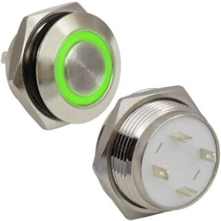 Кнопка антивандальная GQ16TF-10E/G/N off-(on)