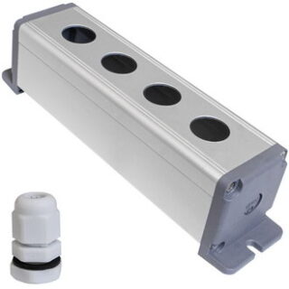 Корпус кнопочного поста BP-AL-4-19-W