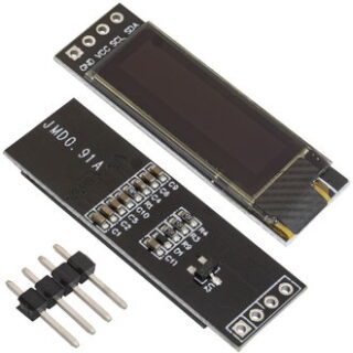 Дисплей OLED DSM-OLEDv2-0.91-4P-W