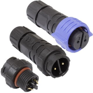 Разъем герметичный SZC16B-2P-F-M