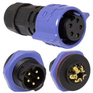 Разъем герметичный SZC20B-5P-M-FB