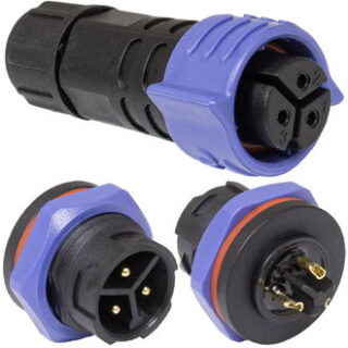 Разъем герметичный SZC16B-3P-M-FB