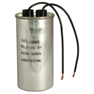 Конденсатор CBB65 40uF 450V WIRE (SAIFU)