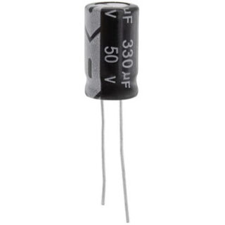 Конденсатор 330 UF 50V 105*C 10*17 (JWCO)