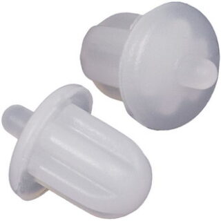 Аудио разъем Rubber plug 6.35mm Jack 01 white