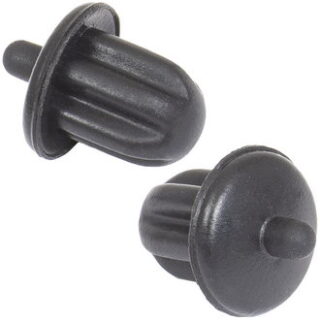 Аудио разъем Rubber plug 6.35mm Jack 01 black
