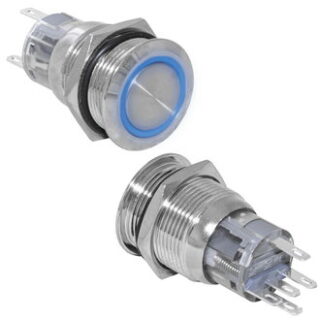 Кнопка антивандальная LAS2-AGQ-11E/B/N on-(on)