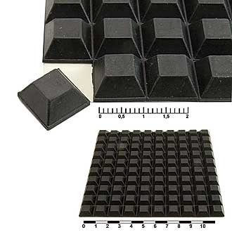Ножка приборная SF-007 (10.5x8.6x2.5mm)