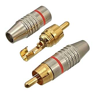 Разъем RCA SZC-0218 / RP-213 red