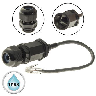 Разъем герметичный RJ45M22L25-5A