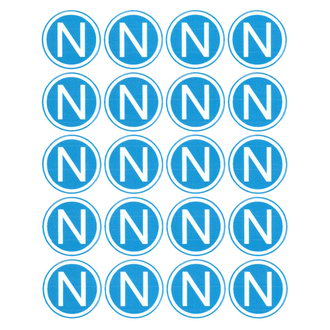 Информационный знак "N" d=20