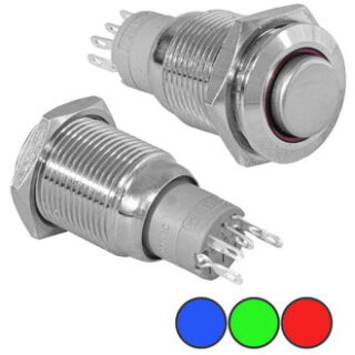 Кнопка антивандальная LAS2-GQH-11E/Y on-(on)