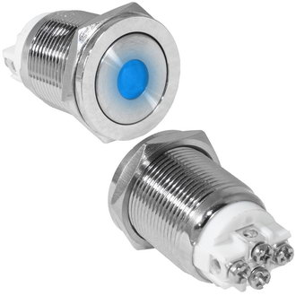 Кнопка антивандальная GQ19PF-10ZD/B/N off-on