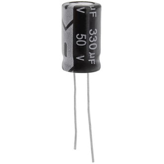 Конденсатор 330 UF 50V 105*C 10*17 (JWCO)