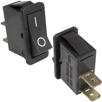 Переключатель RS-101-16C on-off черный