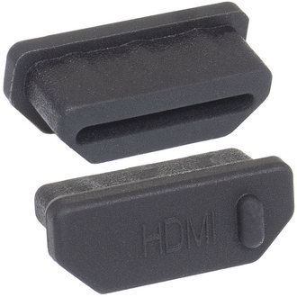 Разъем Rubber plug HDMI 01 black