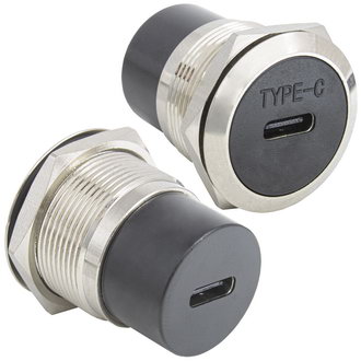 Разъем USB TYPE-C F-F PN