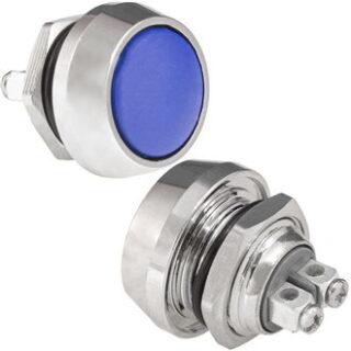 Кнопка антивандальная GQ12B-10/Bl/N off-(on)